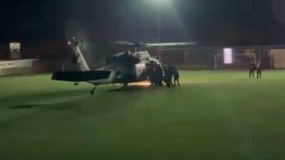 Sağlık Bakanı Kemal Memişoğlu'nun Muğla'daki bir iftar programına askeri helikopterle